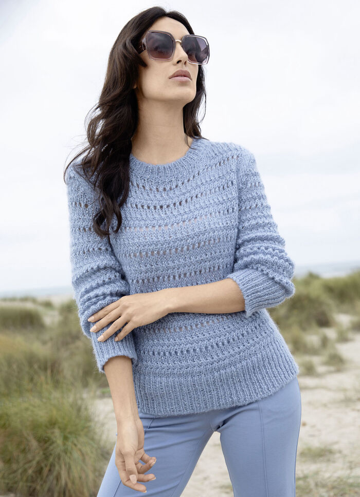 Pullover mit Alpaka 