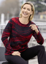 Pullover in Jacquardmuster 