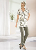 Longshirt mit dezenter Kräuselung 