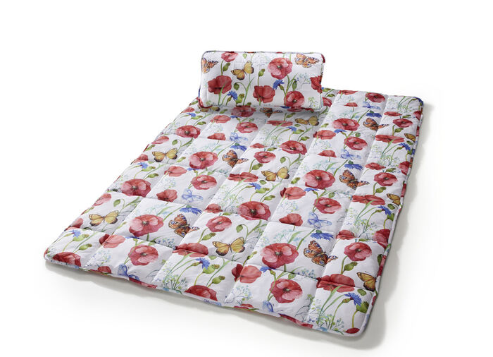 Pflegeleichtes Mikrofaser-Bettwaren-Set, 2-teilig CREME