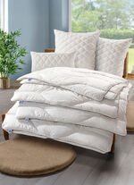 Bettwarenprogramm von Irisette mit Kapok-Fasern WEISS