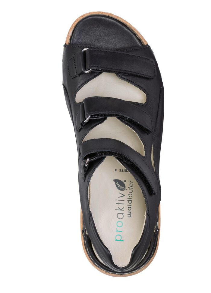 Waldl&auml;ufer Sandale aus Leder 