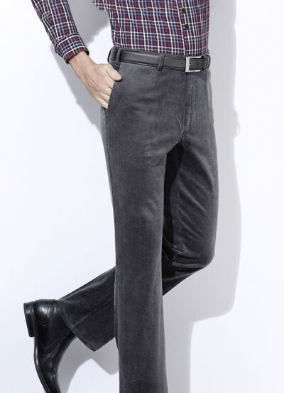 Cordhose mit Dehnbund in 3 Farben 