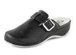 Mubb, klassische Damen-Clogs, Wete H, mit herausnehmbarem Fussbett SCHWARZ