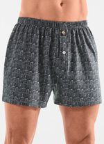 Dreierpack Boxershorts mit Alloverdessin 
