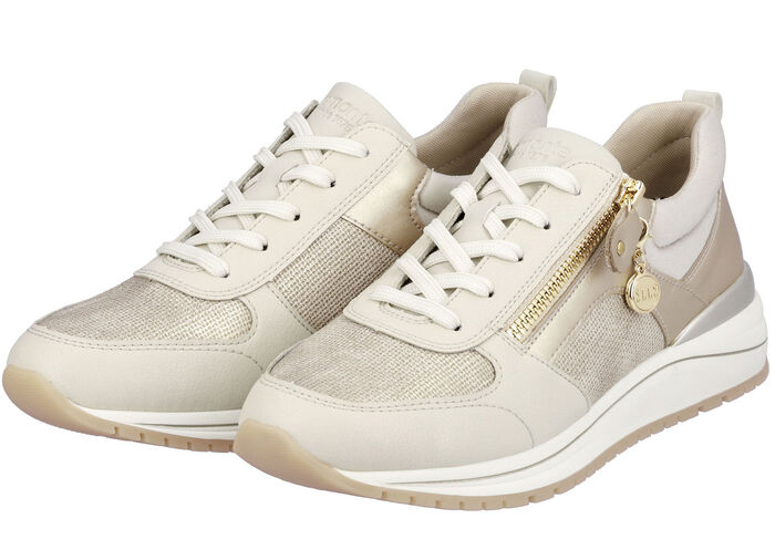 Remonte Sneaker in trendiger Optik BEIGE-GOLD