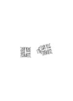 Exquisite Ohrstecker mit 8 Brillanten 