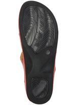 ELENA EDEN, klassische Damen-Sandalen, Weite H, mit Klettverschluss ROT