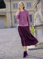Strickjacke mit Bindebänder 