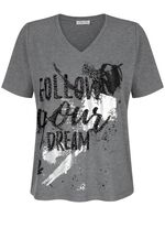 Shirt mit aufwendiger Pailettenzier 