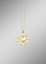 S&uuml;sser Herz-Anh&auml;nger mit Zirkonia 