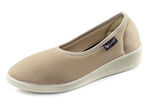Damen-Ballerina in 2 Farben BEIGE