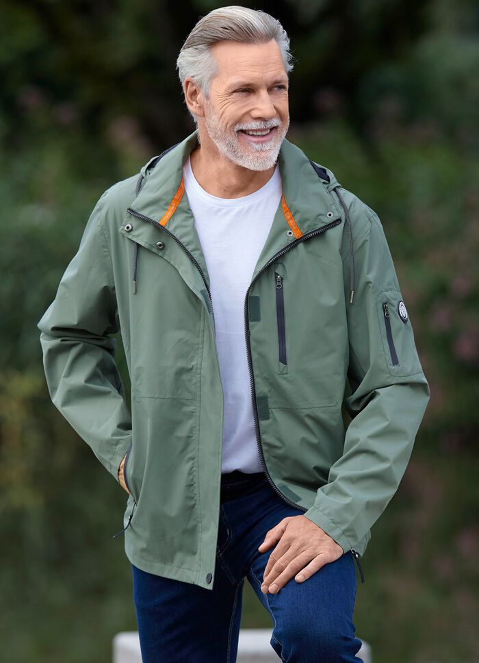 Funktionsjacke mit Kapuze 