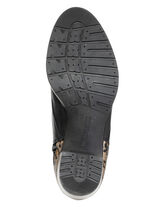 ELENA EDEN, trendige Damen-Stiefeletten, Weite G, mit herausnehmbarem Fussbett SCHWARZ-BRAUN