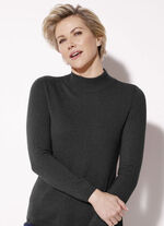 Pullover mit Kaschmir  ANTHRAZIT