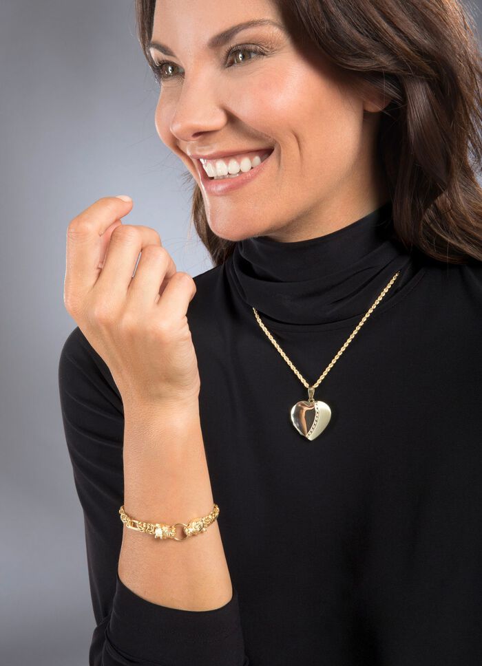 Anh&auml;nger &laquo;Herz&raquo;- Medaillon 