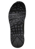 SKECHERS, bequeme Damen-Sneaker, mit sichtbarem Luftpolster SCHWARZ-GOLD