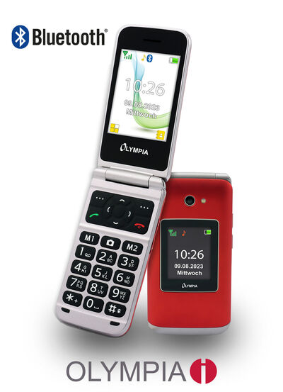 Olympia VITUS 4G Klapphandy mit Grosstasten 