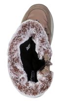 Gef&uuml;tterte Damen-Stiefel, Winterschuhe, mit Reissverschluss 