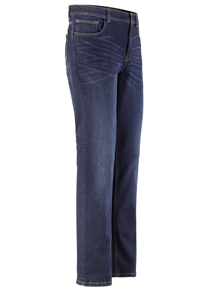 Jeans von «Redpoint» mit Dehnbund in 4 Farben DUNKELJEANS