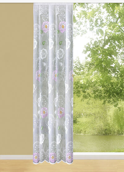 Langvorhang mit Universalschienenband 