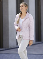 Wendejacke mit Knopfleiste ROSÉ/ROSÉ-WEISS