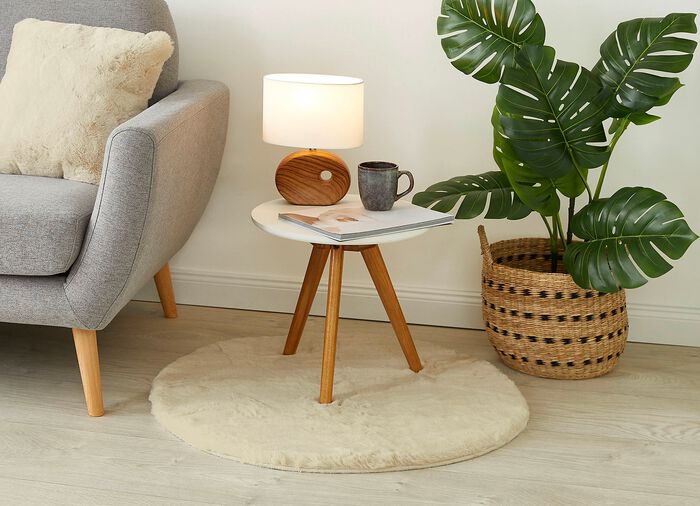 Br&uuml;cken und Teppiche f&uuml;r ein Gef&uuml;hl wie auf Wolken BEIGE