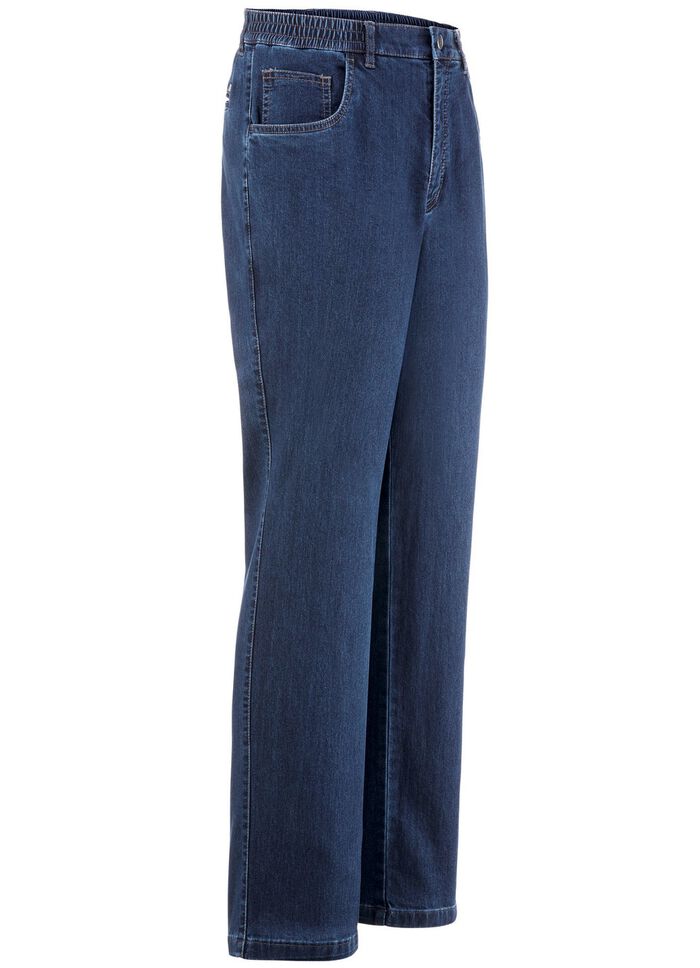 Jeans mit Gummibund in 3 Farben 