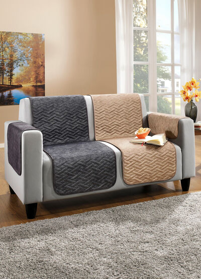 Wohnaccessoires in Wildleder-Optik mit Anti-Rutsch-Rückseite 