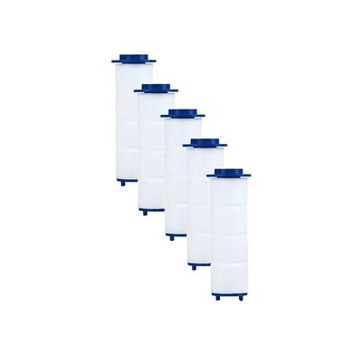 Ersatzfilter, 5er-Set, f&uuml;r Duschkopf Aquadon EcoTornado 