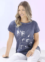 Shirt mit individueller Färbetechnik 