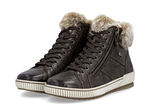 Remonte, gefütterte Damen-Boots, Winterschuhe, Weite G, mit herausnehmbarem Fussbett DUNKELBRAUN