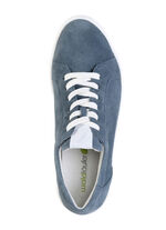 Waldl&auml;ufer Sneaker aus bestem Veloursleder JEANS