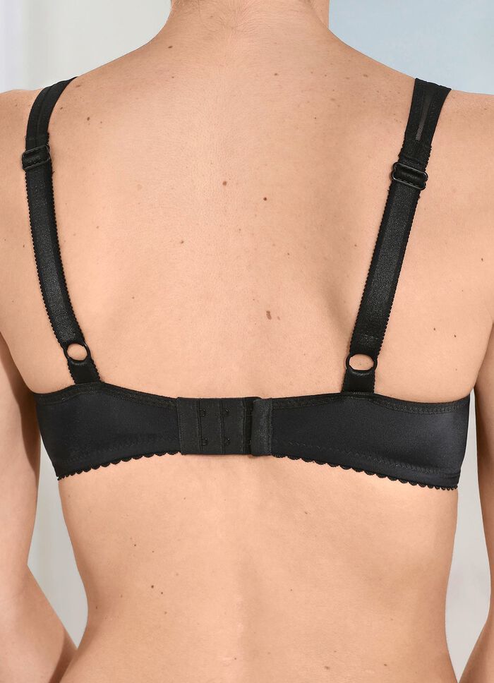 Laurina B&uuml;gel-BH mit Elastikspitze 