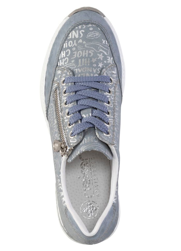 Rieker Schn&uuml;r-Sneaker aus bedrucktem Synthetikmaterial 