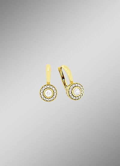 Ohrringe mit Brillanten 