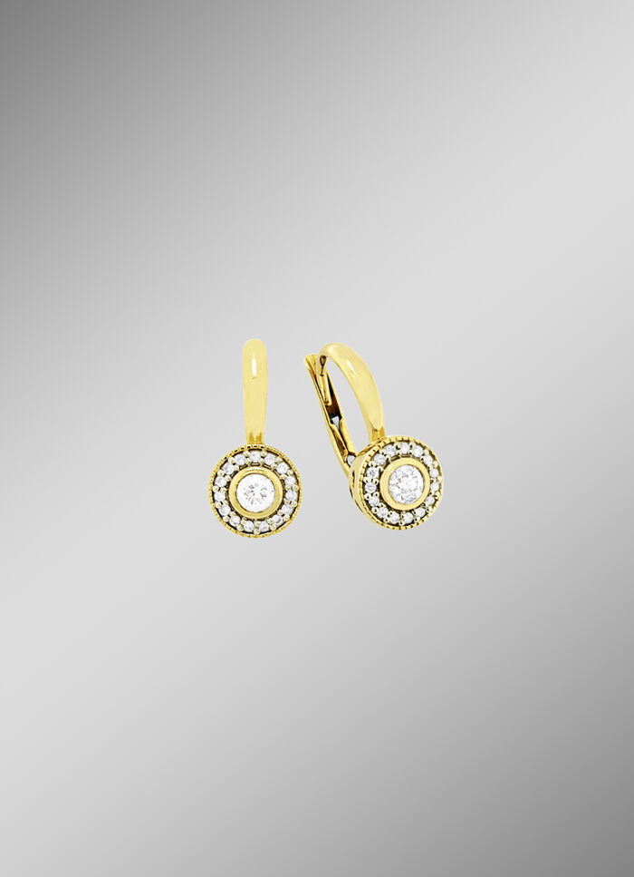 Ohrringe mit Brillanten 