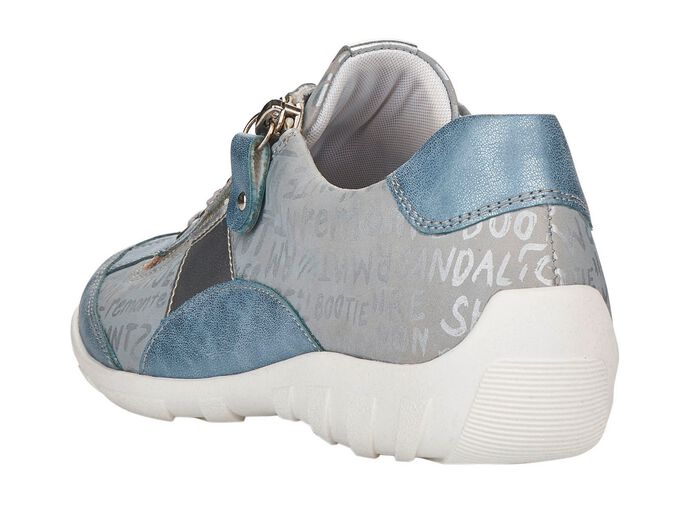 Remonte Sneaker mit bedruckten Bes&auml;tzen 