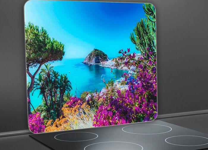 Praktische Wandblende aus Glas 