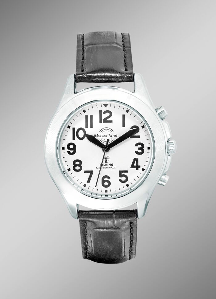 Master Time Funk-Damenuhr mit sprechender Zeitansage 