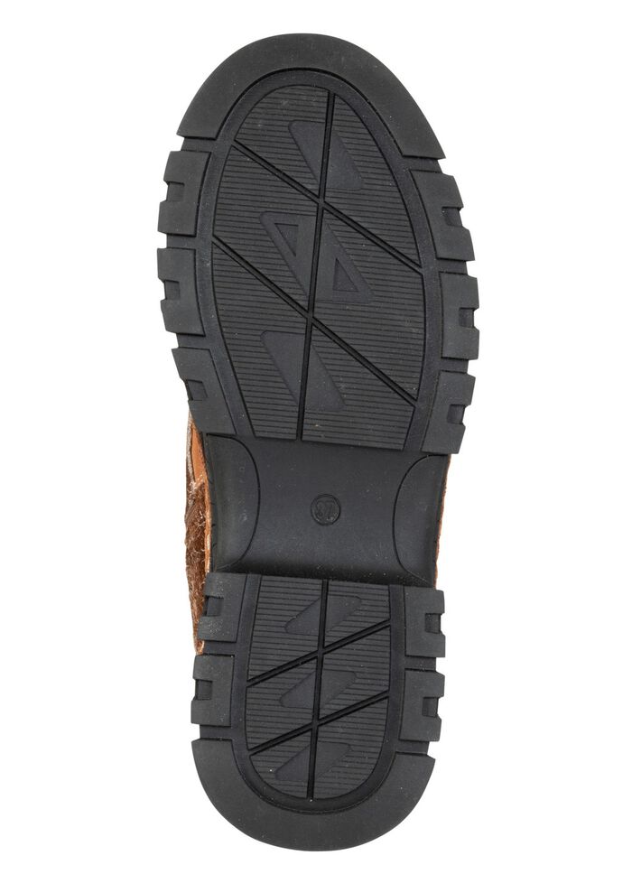 Gemini, modische Damen-Stiefeletten, Winterschuhe, Weite G, mit herausnehmbarem Fussbett CAMEL