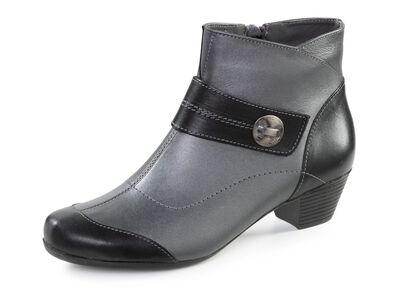 ELENA EDEN, elegante Damen-Stiefeletten, Weite G, mit herausnehmbarem Fussbett 