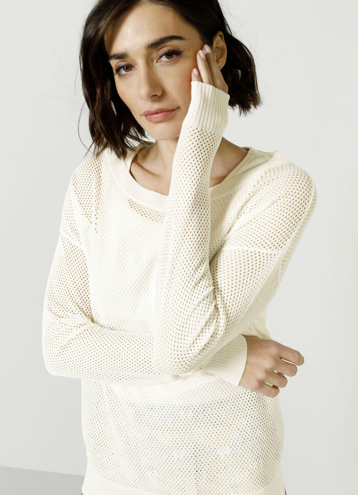 Pullover in Feinstrick 