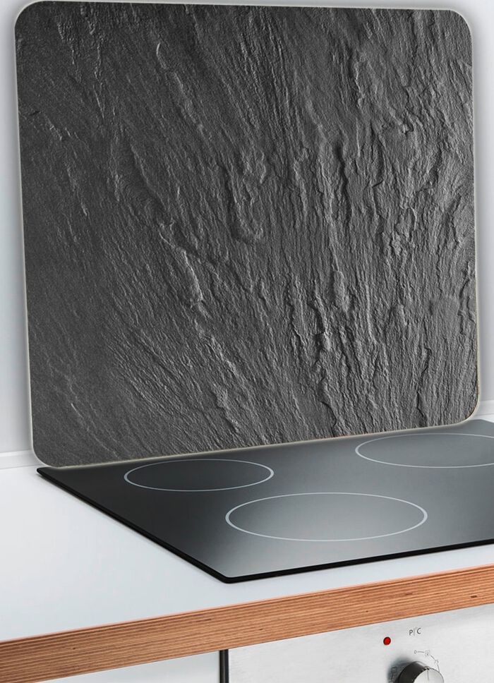 Wenko Wandblende aus Glas, Schiefer 