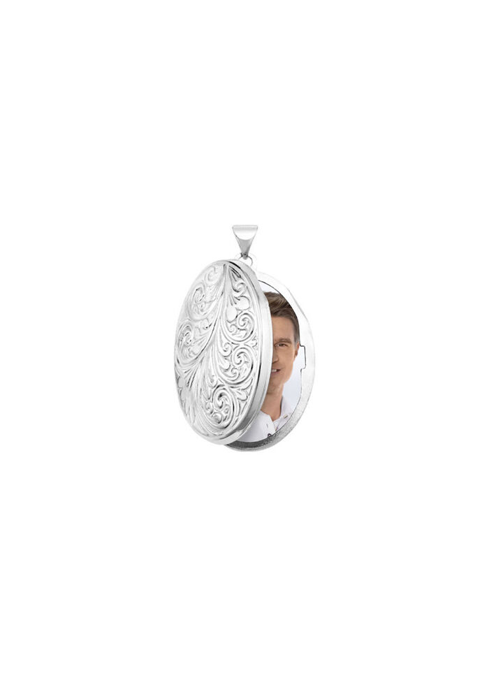Elegantes Medaillon aus Silber 925/- fein 