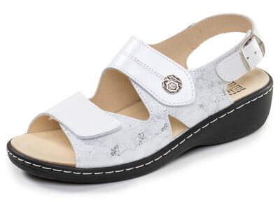 ELENA EDEN, bequeme Damen-Sandalen, Weite H, mit herausnehmbarem Fussbett 