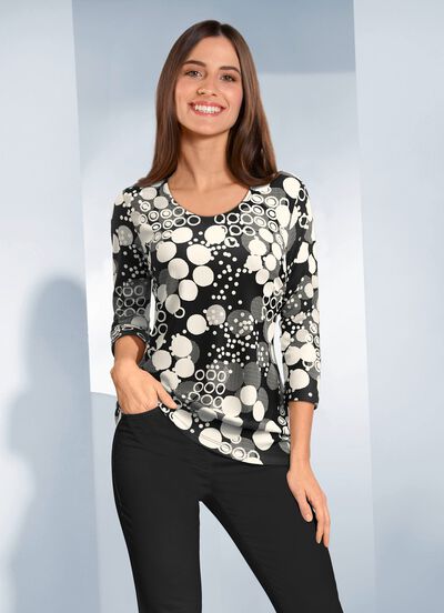 Shirt mit Allover-Druck 