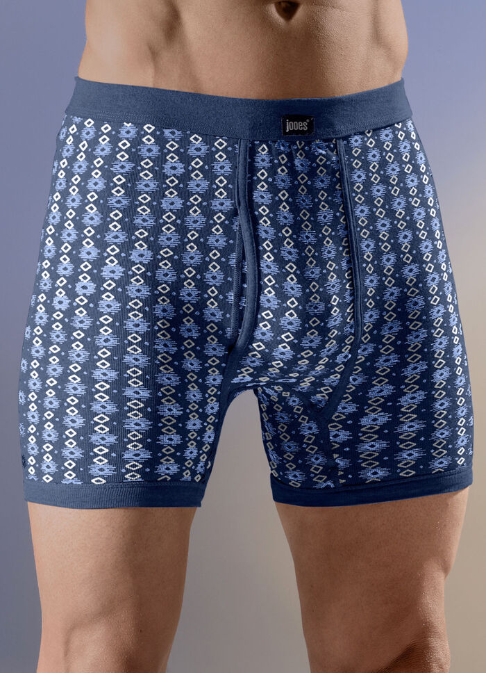 Viererpack Unterhosen, allover dessiniert 