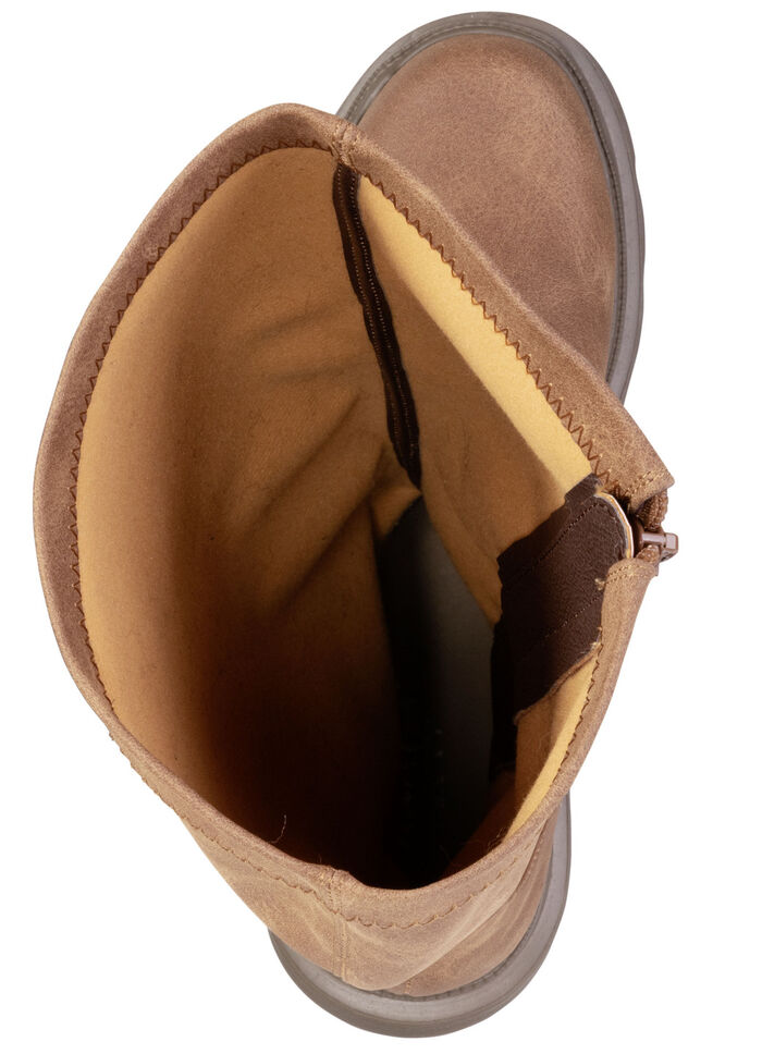Andrea Conti, klassische Damen-Stiefel, mit Innenreissverschluss BRAUN