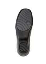 ELENA EDEN, bequeme Damen-Slipper, Weite H, mit herausnehmbarem Fussbett SCHWARZ-CHIANTI-GRAU